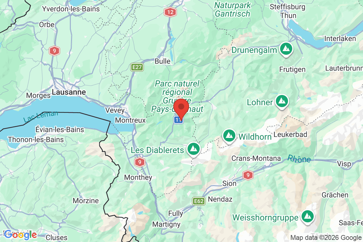 Carte de l'activité