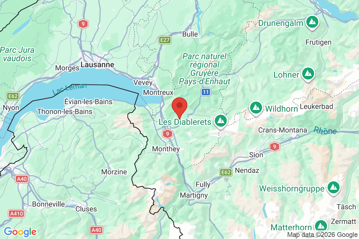 Carte de l'activité