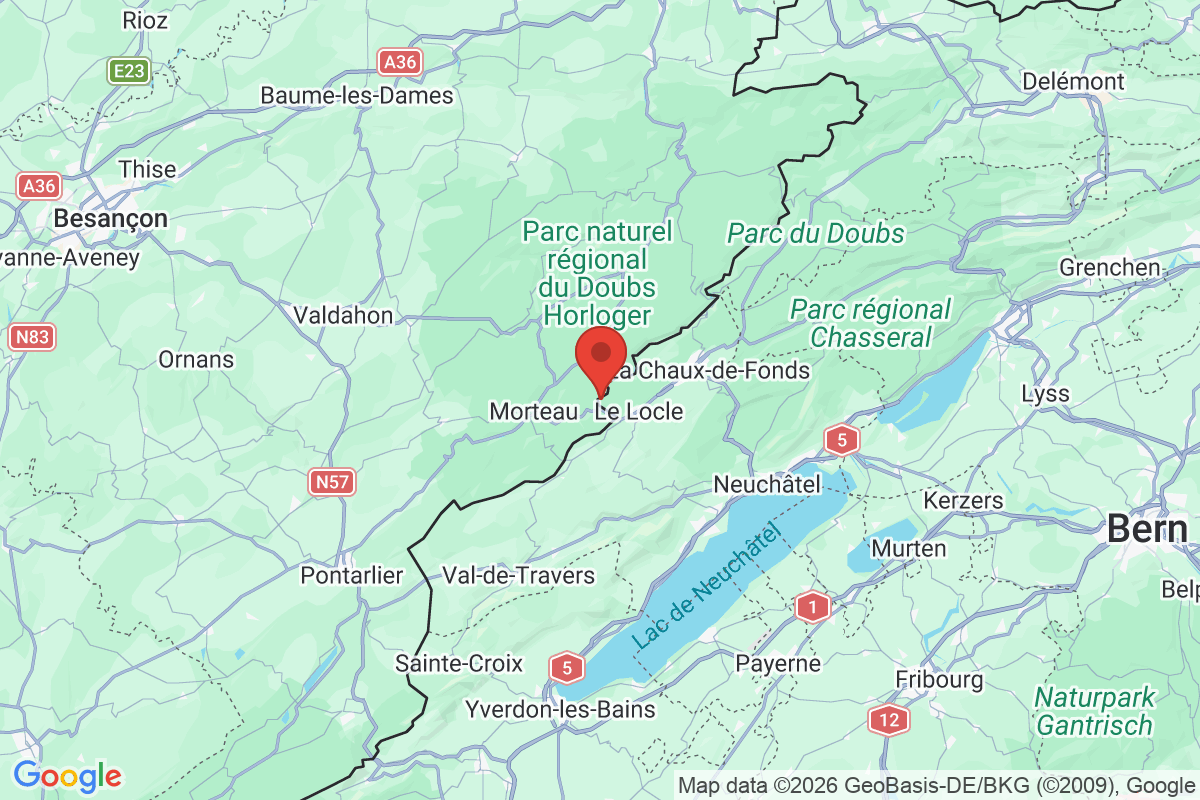 Carte de l'activité