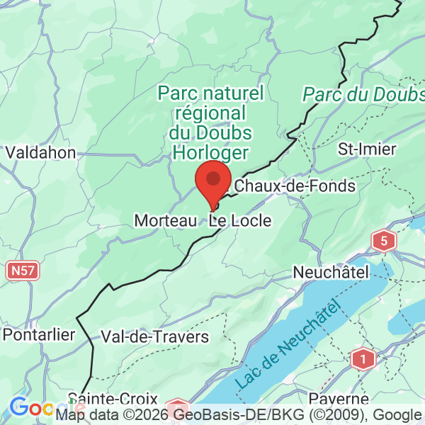 Carte de l'activité