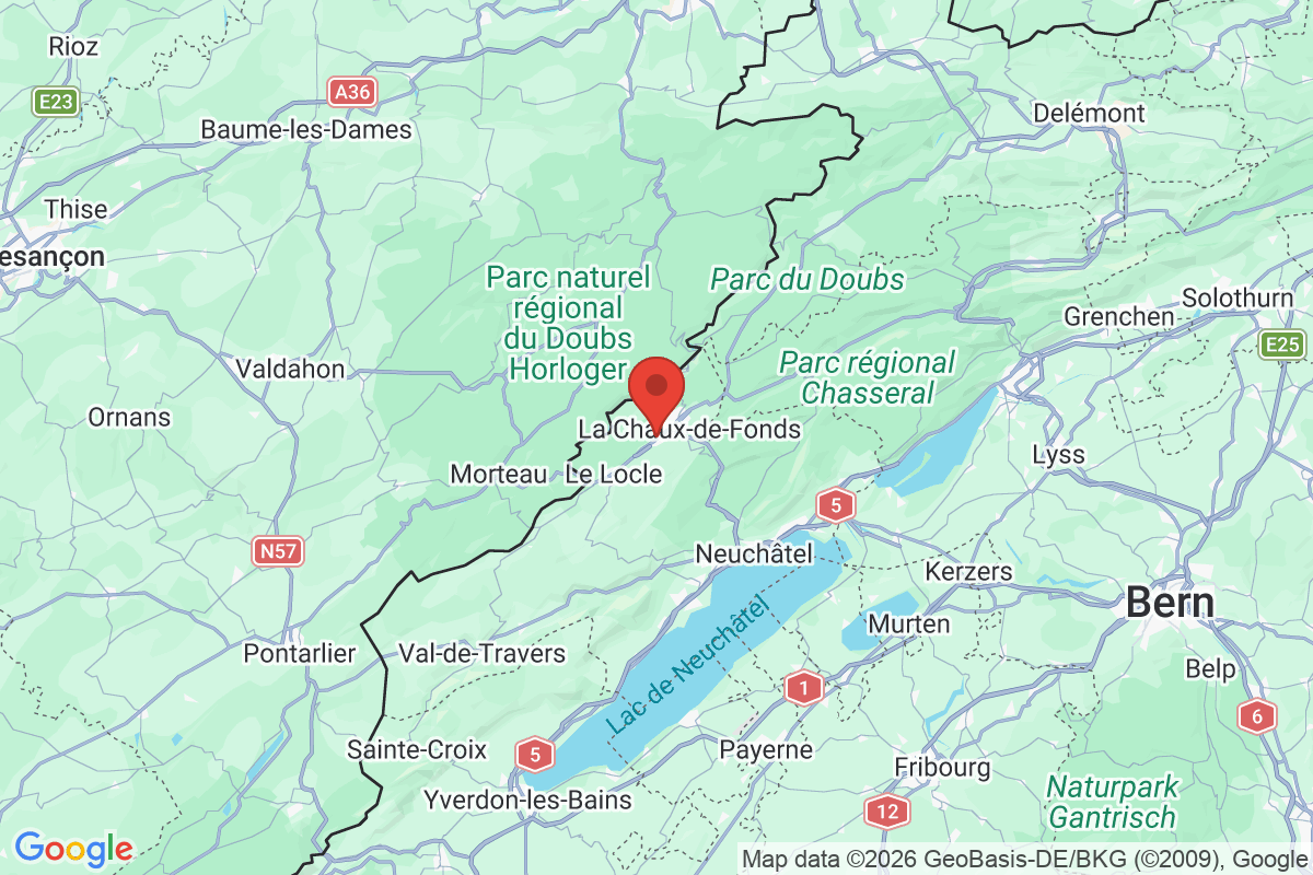 Carte de l'activité