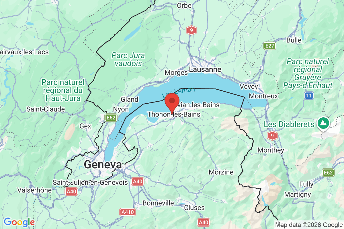 Carte de l'activité