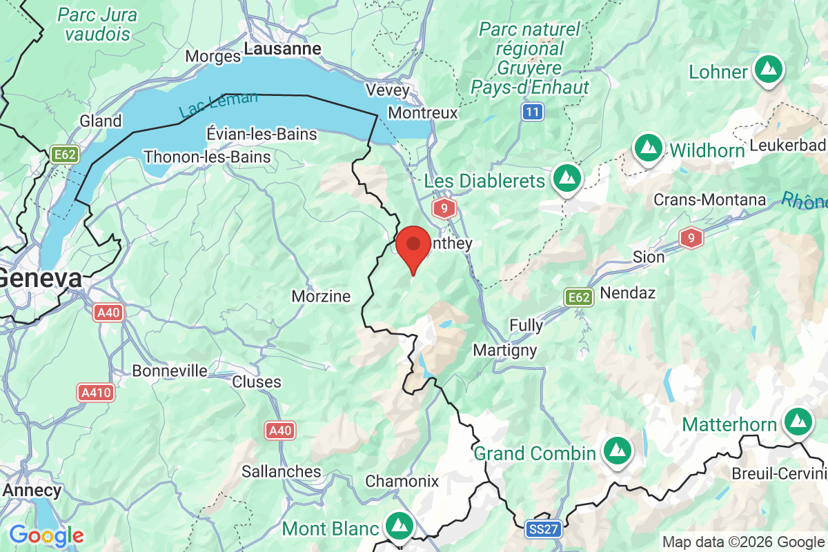 Carte de l'activité