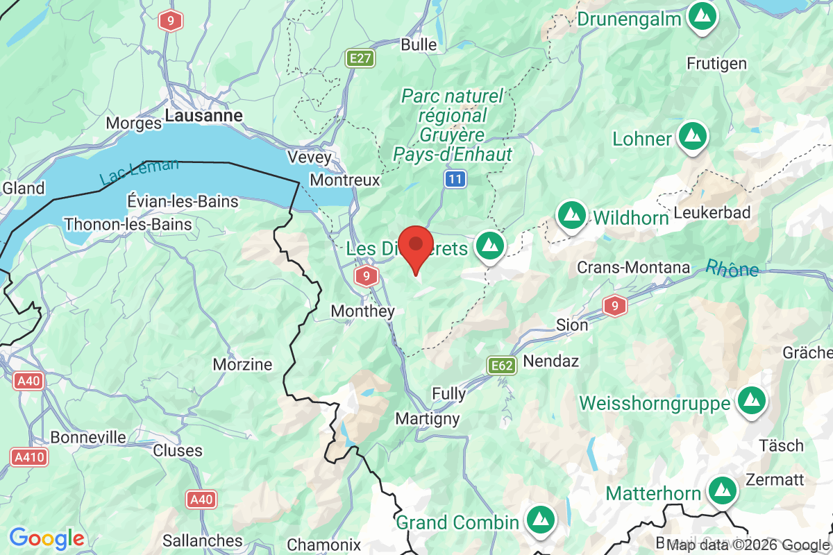 Carte de l'activité