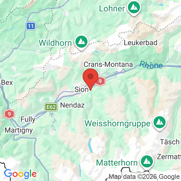 Carte de l'activité