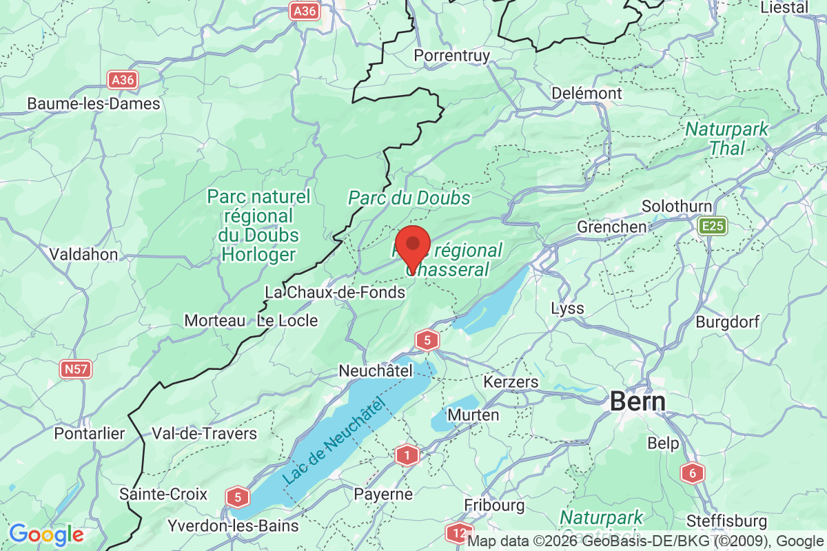 Carte de l'activité