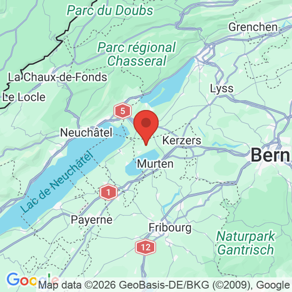 Carte de l'activité