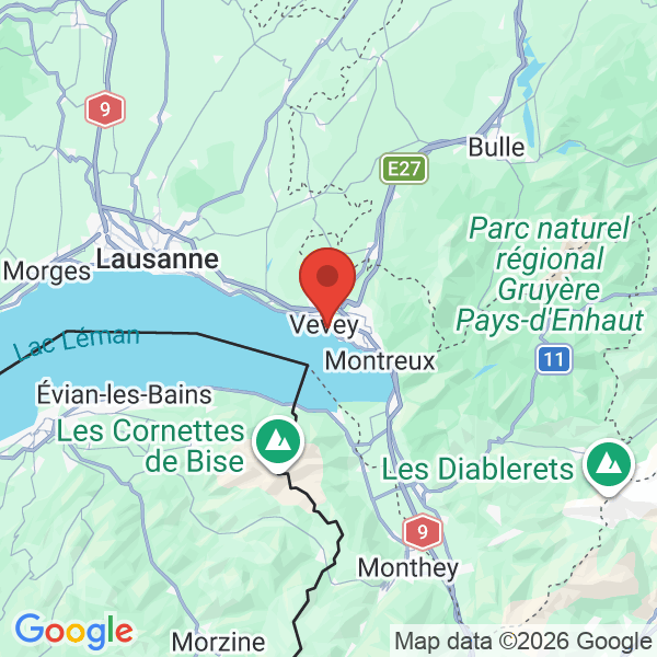 Carte de l'activité