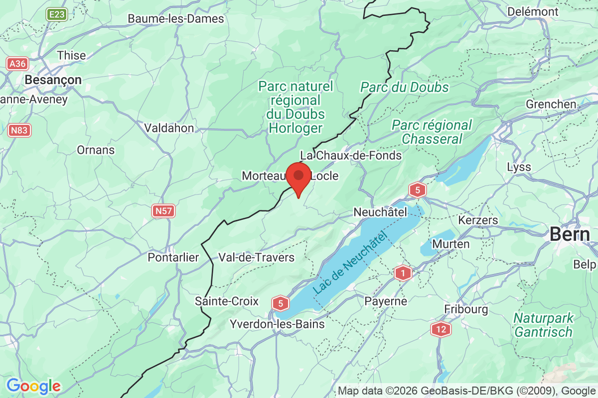 Carte de l'activité
