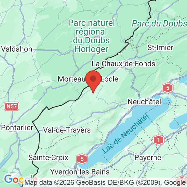 Carte de l'activité