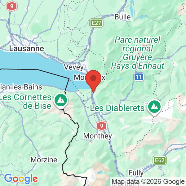 Carte de l'activité