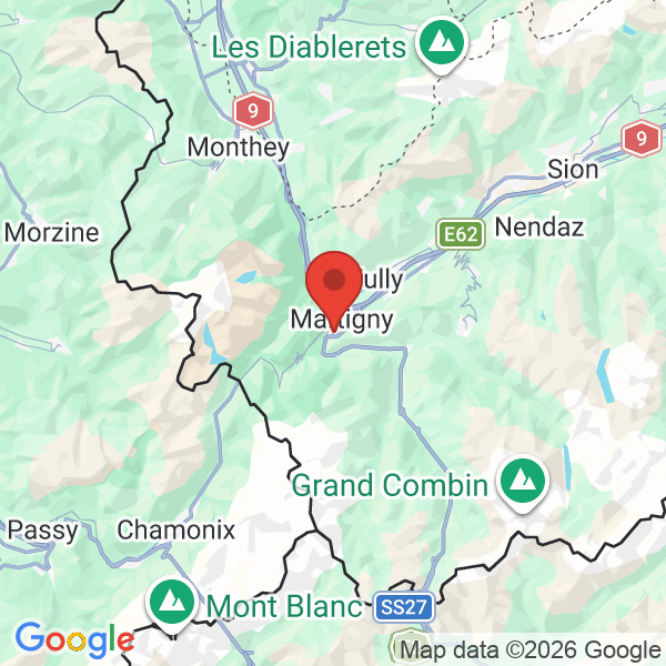 Carte de l'activité