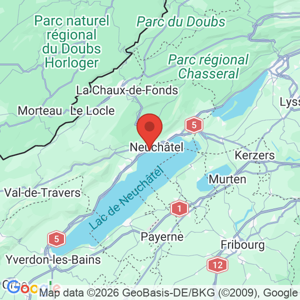 Carte de l'activité