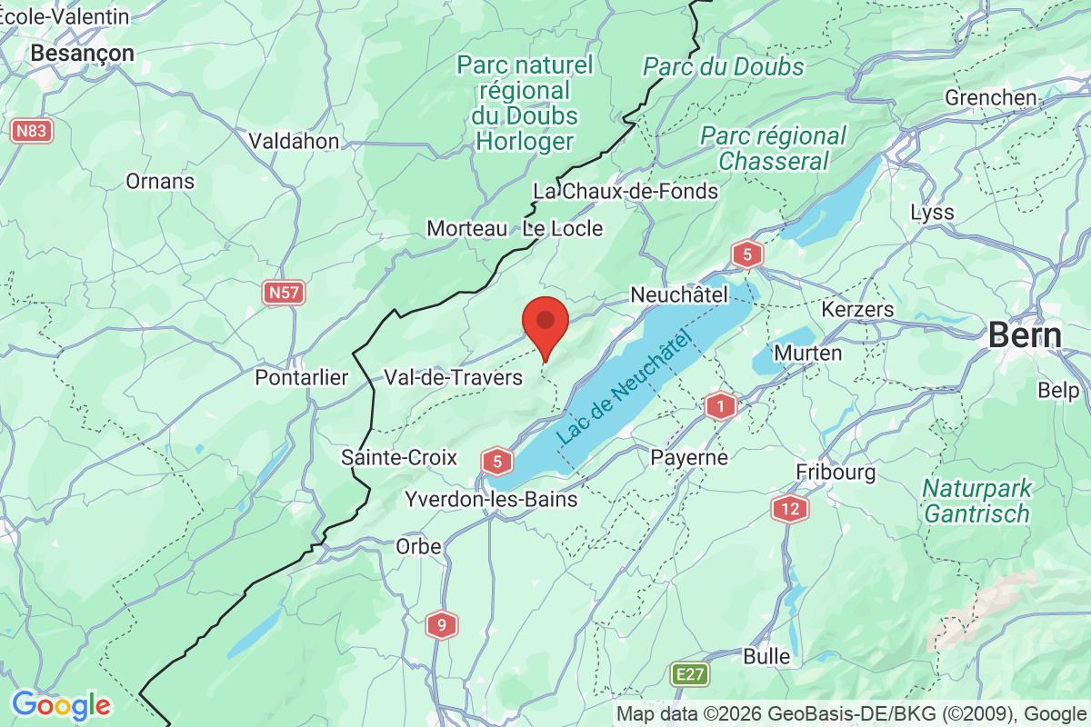 Carte de l'activité