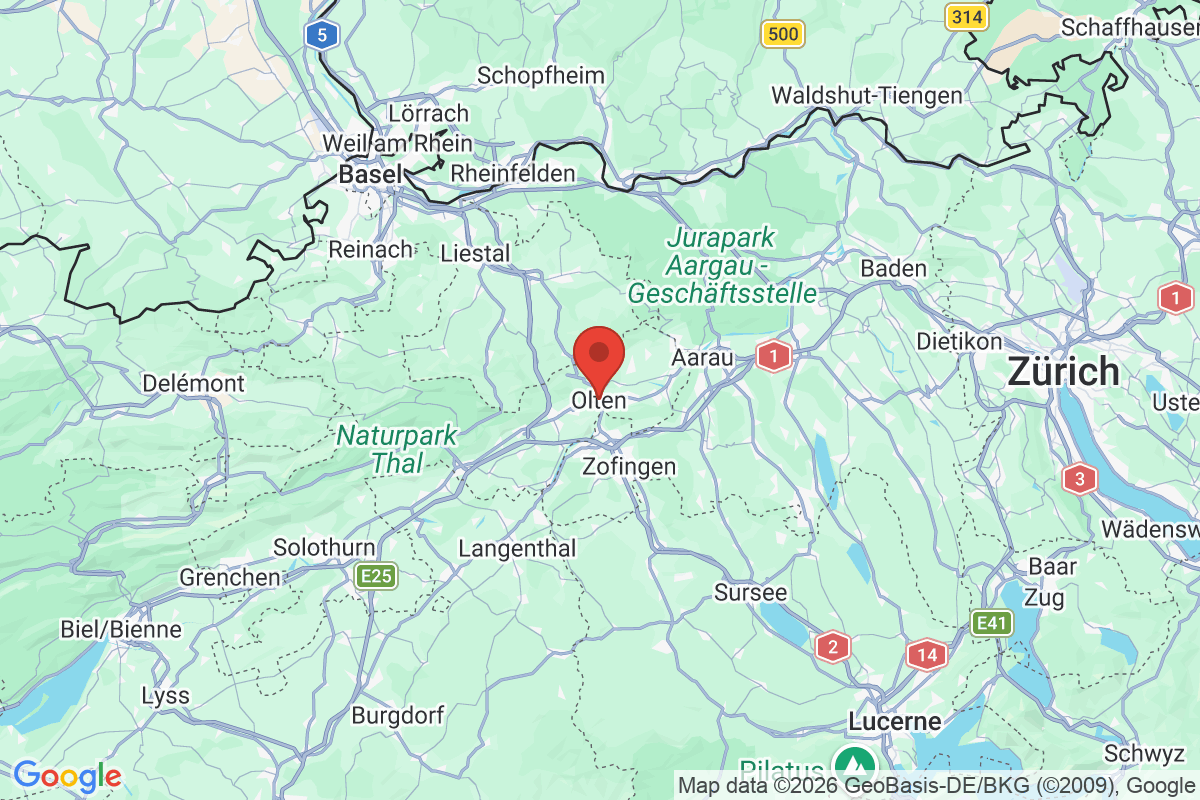 Carte de l'activité