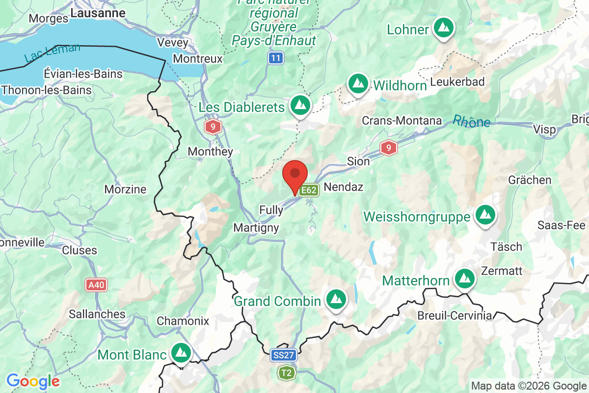 Carte de l'activité