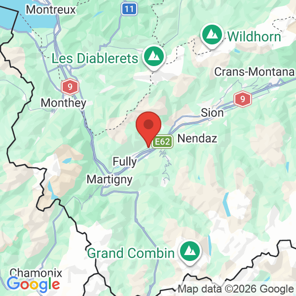 Carte de l'activité