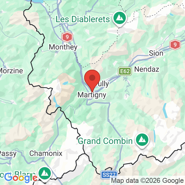 Carte de l'activité