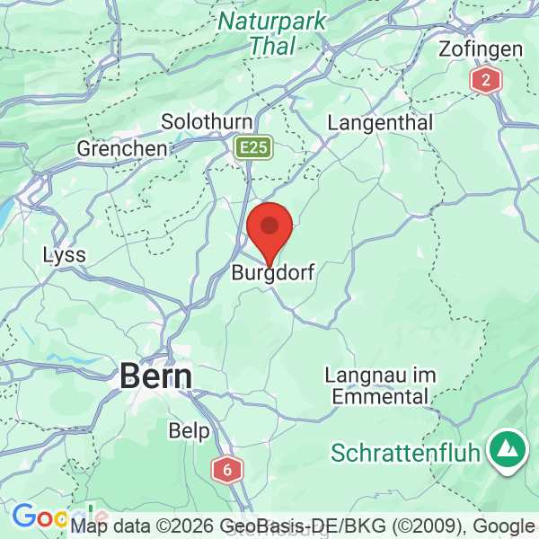 Carte de l'activité