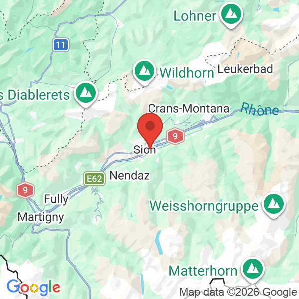 Carte de l'activité