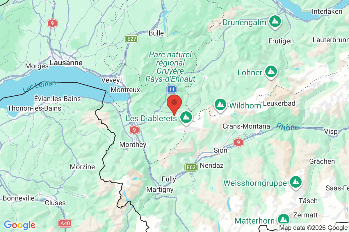 Carte de l'activité