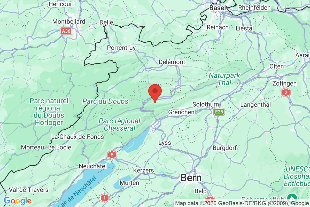 Carte de l'activité