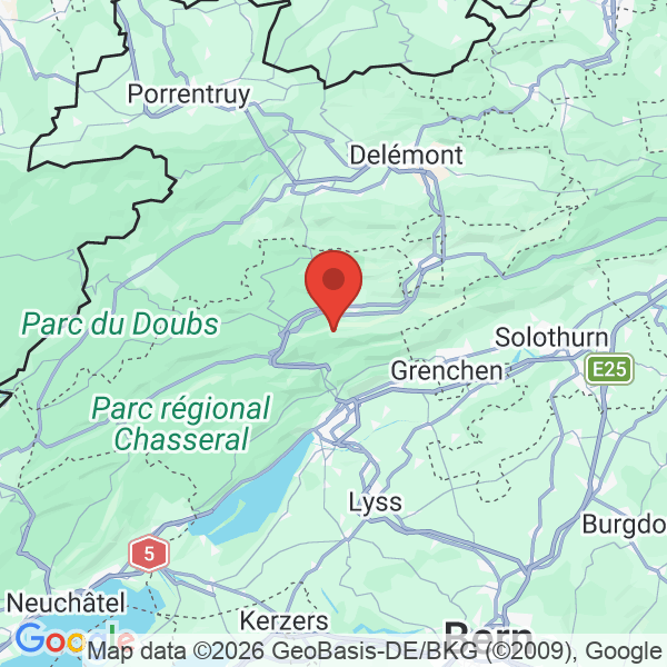Carte de l'activité