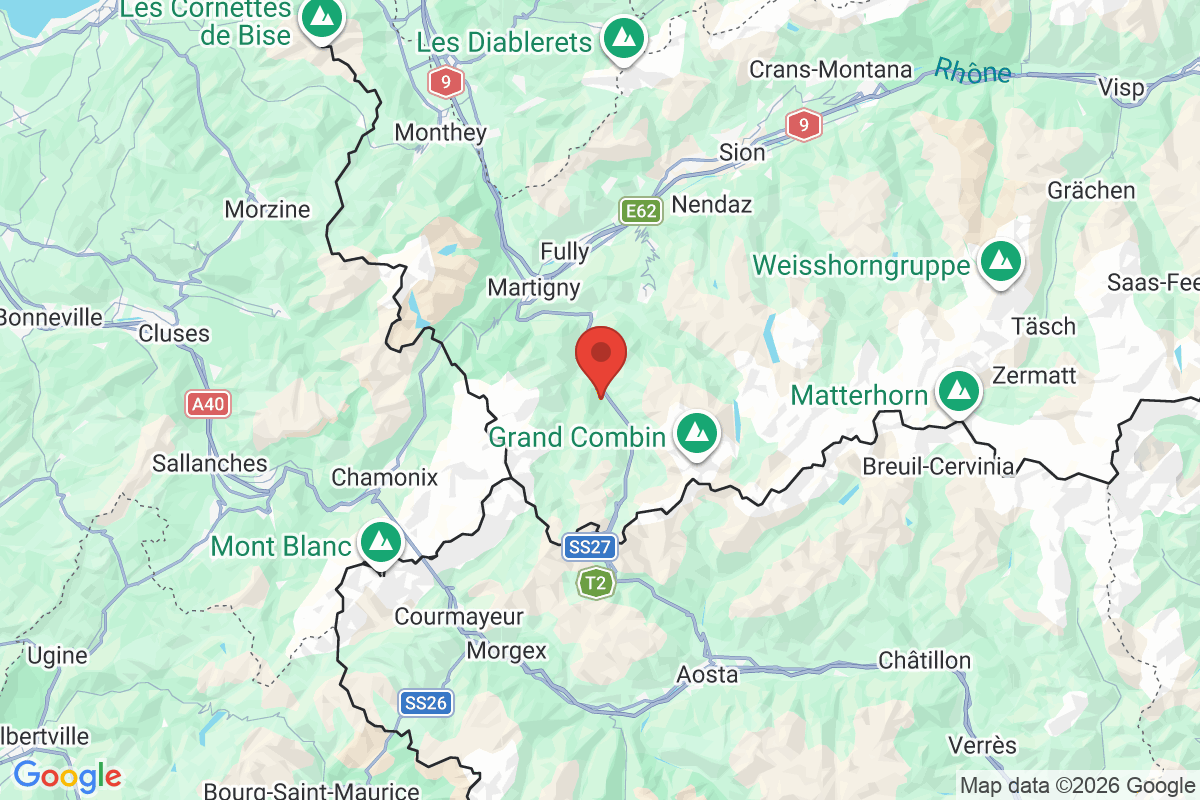 Carte de l'activité