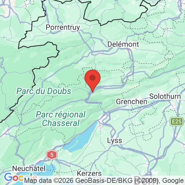 Carte de l'activité