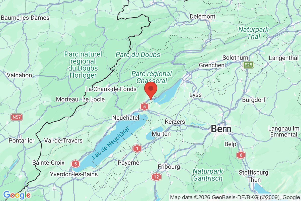 Carte de l'activité