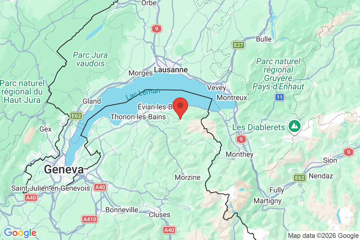 Carte de l'activité