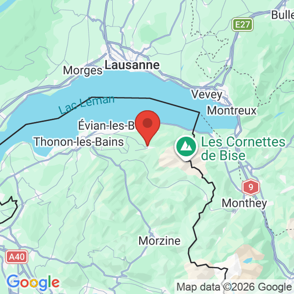 Carte de l'activité