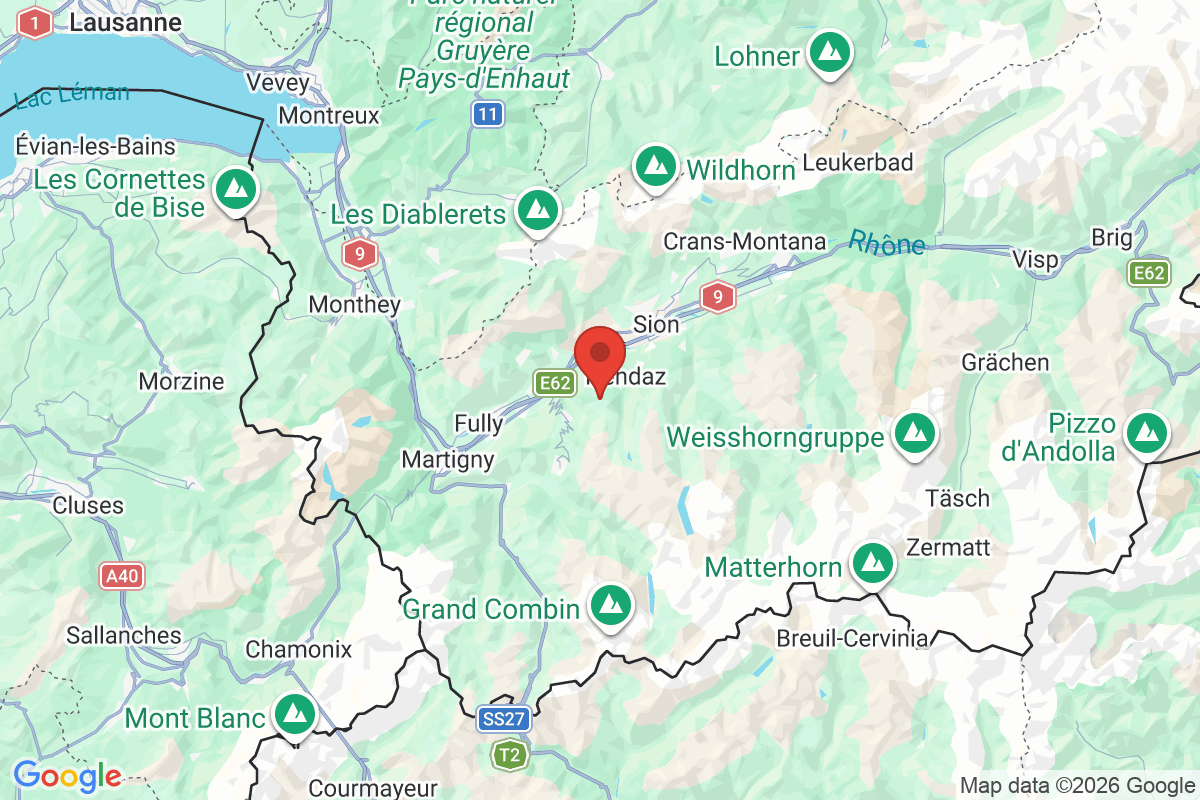 Carte de l'activité