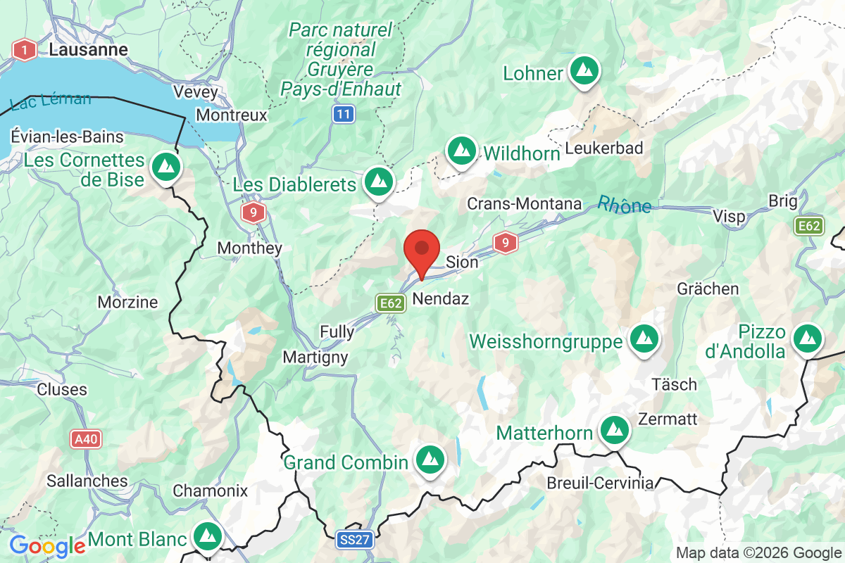 Carte de l'activité