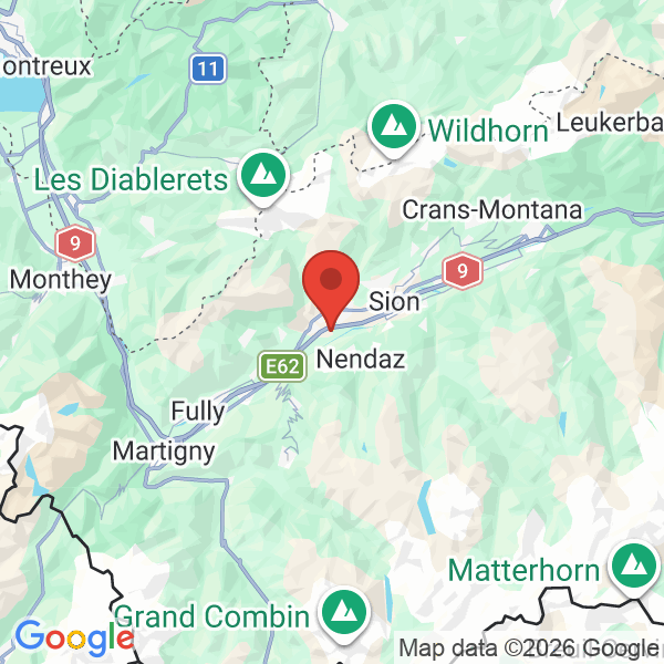 Carte de l'activité