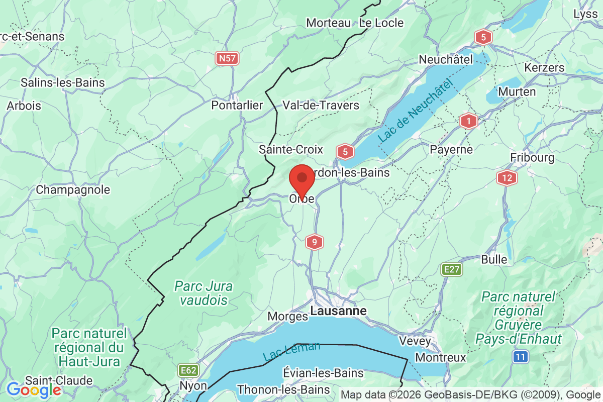 Carte de l'activité