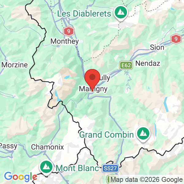 Carte de l'activité