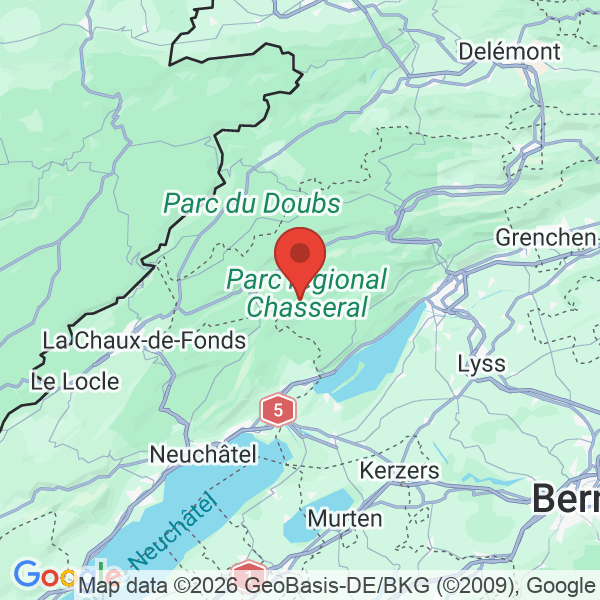 Carte de l'activité