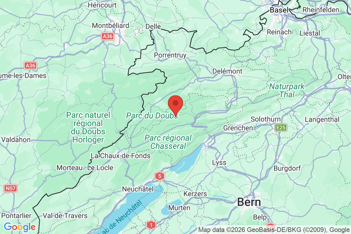 Carte de l'activité