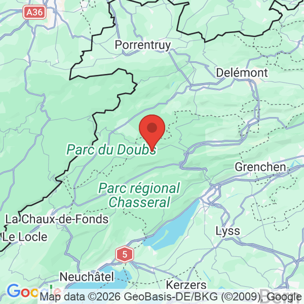 Carte de l'activité