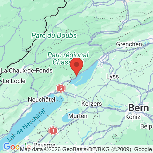 Carte de l'activité