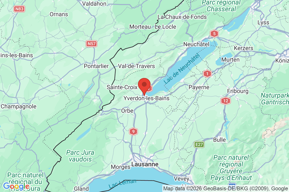 Carte de l'activité