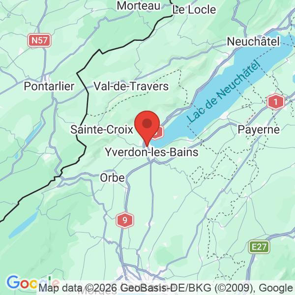 Carte de l'activité
