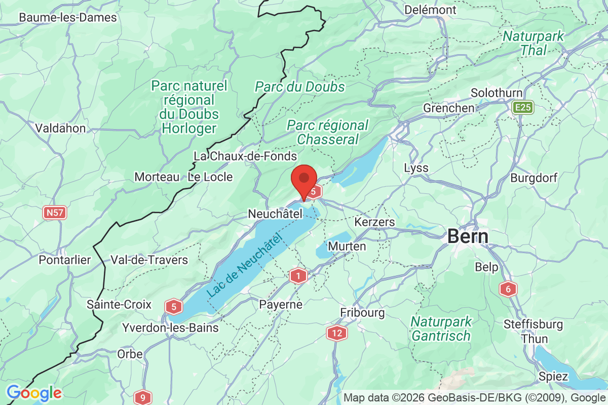 Carte de l'activité