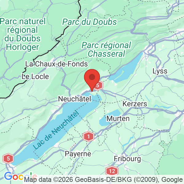Carte de l'activité