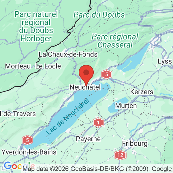 Carte de l'activité