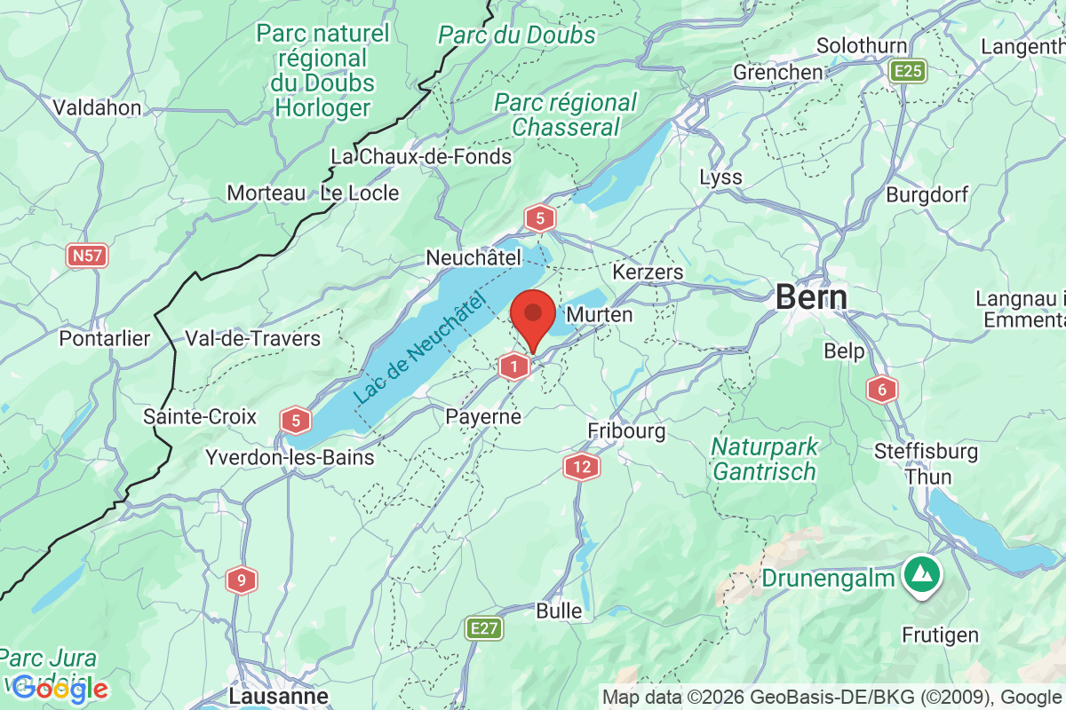 Carte de l'activité
