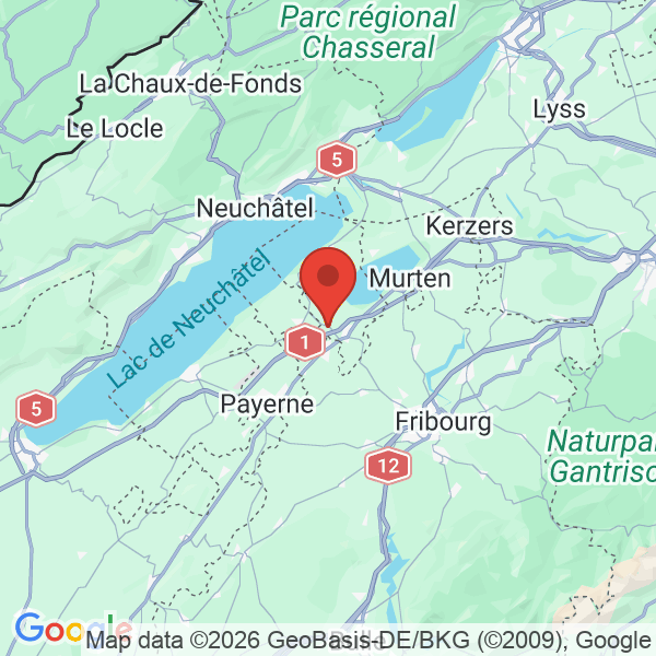 Carte de l'activité