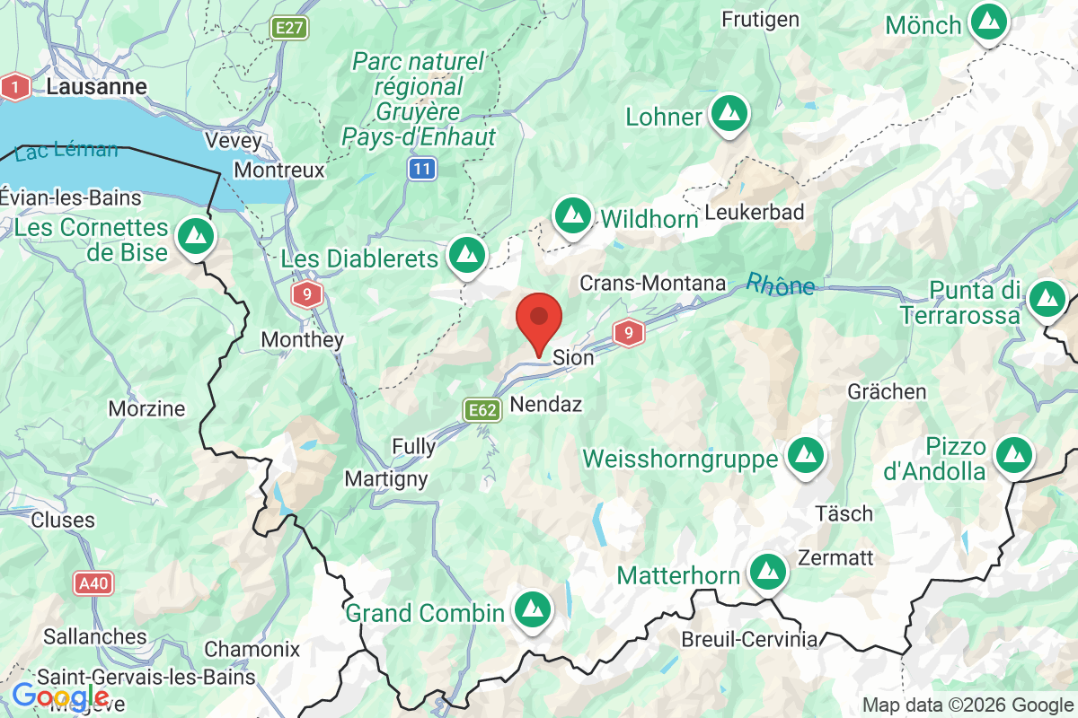 Carte de l'activité