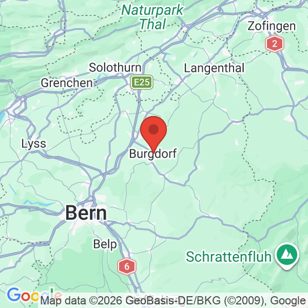 Carte de l'activité